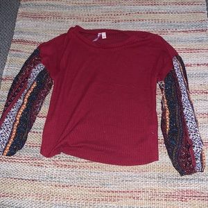 Red cute top